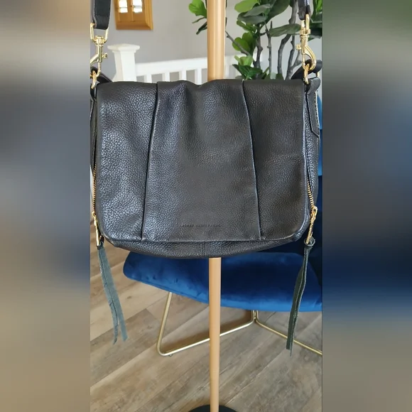 Aimee Kestenberg Corfu Convertible Leather Shoulder Bag. - Picture 4 of 14